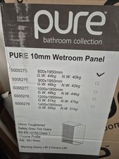Shower glass panel for sale  STANFORD-LE-HOPE