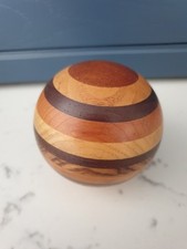 Decorative wooden ball for sale  SAFFRON WALDEN