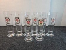 Conjunto de 8 copos HENNINGER Christian Henninger HB exportação alemã Pilsner comprar usado  Enviando para Brazil