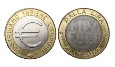 Gettone bimetallico dalla usato  Montefelcino