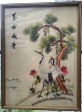 Vintage chinese silk for sale  HORNCASTLE