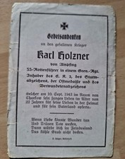 Sterbebild spezialeinheit 1943 gebraucht kaufen  Marktoberdorf