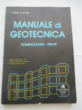 Manuale geotecnica nomenclatur usato  Lecco
