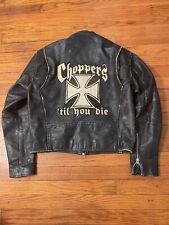 Vintage leather biker for sale  Oak Park