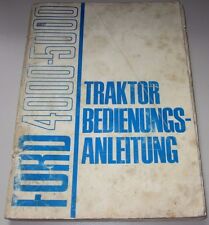 Bedienungsanleitung trecker tr gebraucht kaufen  Wilhelmshaven