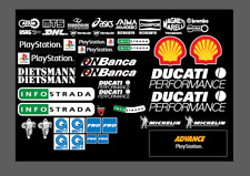 Kit adesivi ducati usato  Roma