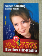 Gerlinde jänicke autogrammkar gebraucht kaufen  Fredersdorf-Vogelsdorf