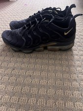 Tamanho 12 - Nike Air VaporMax Plus preto dourado - CW7299-001 comprar usado  Enviando para Brazil