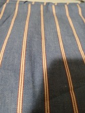 Tecido 60" ~4 jardas azul multi listras mistura de algodão material de costura comprar usado  Enviando para Brazil