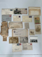 Usado, Lote de 25 cartas, cartões, fotos, pedidos militares, artigos de notícias vintage da década de 1950 comprar usado  Enviando para Brazil