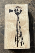 Stampscapes windmill rubber for sale  Kalamazoo