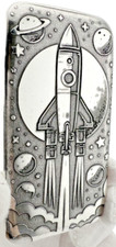 Barra de arte prata fina 10 oz 999 - Mural de foguete - ADAMO TECHNE comprar usado  Enviando para Brazil