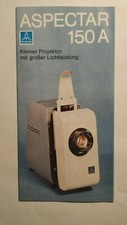 Faltblatt pentacon projektor gebraucht kaufen  Borsdorf