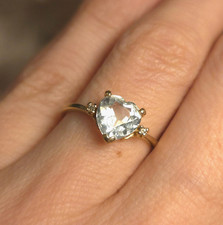 Heart cut aquamarine for sale  Venice