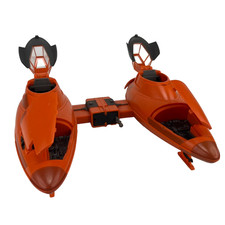 2010 STAR WARS LEGACY ESB TWIN POD CLOUD CAR Ausente 1 Míssil comprar usado  Enviando para Brazil