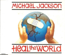 MICHAEL JACKSON Heal World 4TRX Pic Disc 7 INCH EDIT CD Single USA Seller SEALED, usado comprar usado  Enviando para Brazil