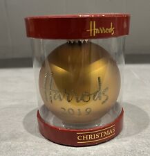 Harrods bauble 2019 for sale  PURLEY