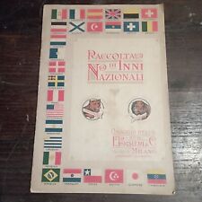 raccolta inni nazionali usato raccolta inni nazionali usato Grottaferrata
