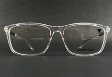 Armações de óculos Calvin Klein CK5864N 970 retangular transparente aro completo 57-16-145, usado comprar usado  Enviando para Brazil