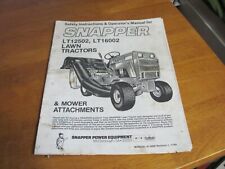 Snapper lt12502 lt16002 d'occasion  Expédié en Belgium