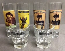 Fernet branca glasses for sale  North Scituate