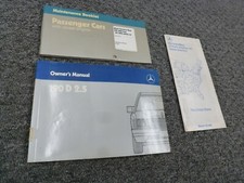 1986 Mercedes Benz 190D 2.5 Sedan Proprietário Operador Manual Guia do Usuário Conjunto comprar usado  Enviando para Brazil