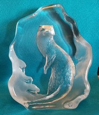 Clear art crystal for sale  LONDON