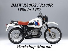 BMW R80GS / R100R 1980 a 1987 MANUAL DE OFICINA - Arquivos PDF, usado comprar usado  Enviando para Brazil