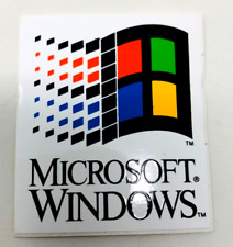 Werbe aufkleber microsoft gebraucht kaufen  Harsdorf