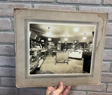 Foto original de armário grande de fonte de refrigerante farmácia loja de doces Milwaukee Wis comprar usado  Enviando para Brazil