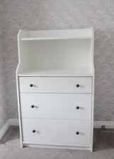 Ikea hauga white for sale  WALTHAM CROSS