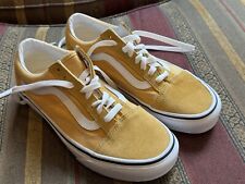 Zapato Deportivo Vans Old Skool Skate Auténtico Amarillo Blanco Para Mujer Talla 8/Hombre 6.5 segunda mano  Embacar hacia Argentina