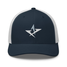 Usado, Boné caminhoneiro Snapback bordado inspirado em logotipo branco cinza dossel triplo comprar usado  Enviando para Brazil