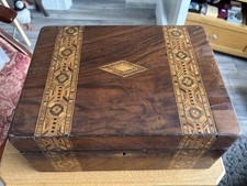Victorian walnut inlaid for sale  REDRUTH