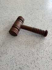 Wooden gavel for sale  SWINDON