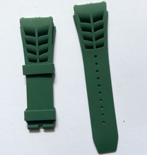 Versão 25mm--Banda de relógio de borracha--Forros para pulseira RICHARD MILLE RM53/RM055/RM011 comprar usado  Enviando para Brazil