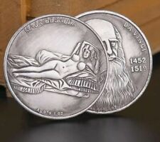 Moneta medaglia leonardo usato  Italia