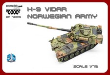 Impresión 3D K9 Vidar Ejército Noruego 1/72 segunda mano  Embacar hacia Mexico