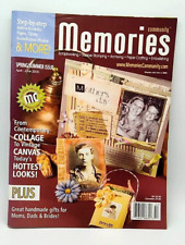 Memories Community Magazine Scrapbooking and Paper Craft Spring/Summer 2005 RARE segunda mano  Embacar hacia Mexico
