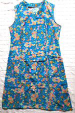 Kleiderschürze kittelkleid bl gebraucht kaufen  Haimhausen