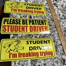 Student driver magnet for sale  Dedham