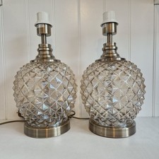 Pair light amber for sale  KING'S LYNN