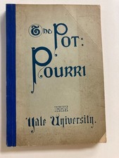 1889 Yale Pot-Pourri Student Activities Illustrated - Baseball Football Bango, usado comprar usado  Enviando para Brazil