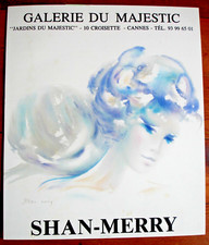 Affiche lithographique shan d'occasion  Bormes-les-Mimosas