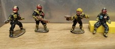 Four painted miniature for sale  UXBRIDGE