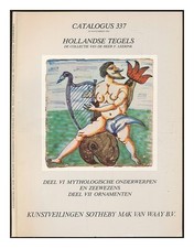 Sotheby Mak Van Waay B.V.Openbare Verkoping Van Hollandse Tegels, Afkomstig Uit na sprzedaż  Wysyłka do Poland