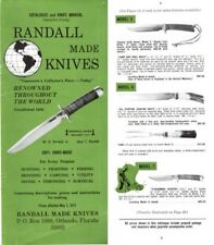 Randall made knives for sale  Brighton