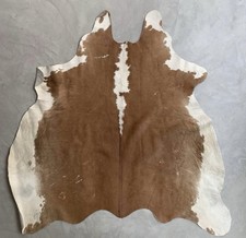 Brown white cowhide for sale  LONDON