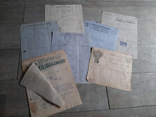 Lot factures bijouterie d'occasion  France