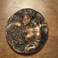 Medaglia bronzo patinato usato  Roma